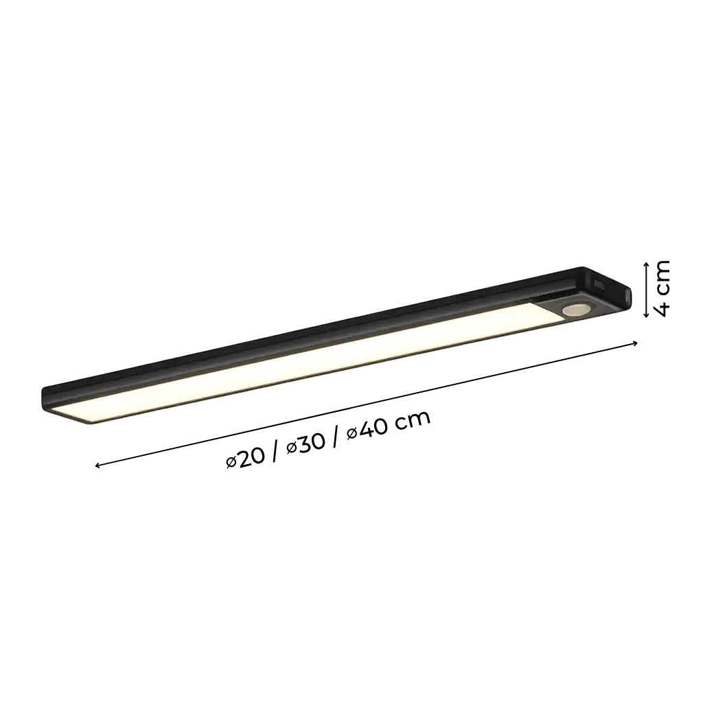 Low-Profile Motion Sensor Cabinet Light