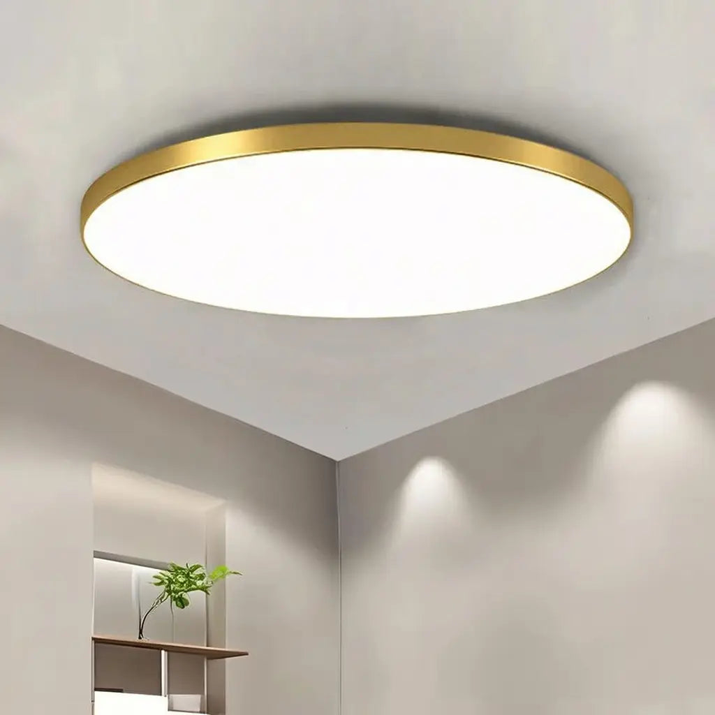 Lucent Modern Slim Round LED Flush Mount Ceiling Light