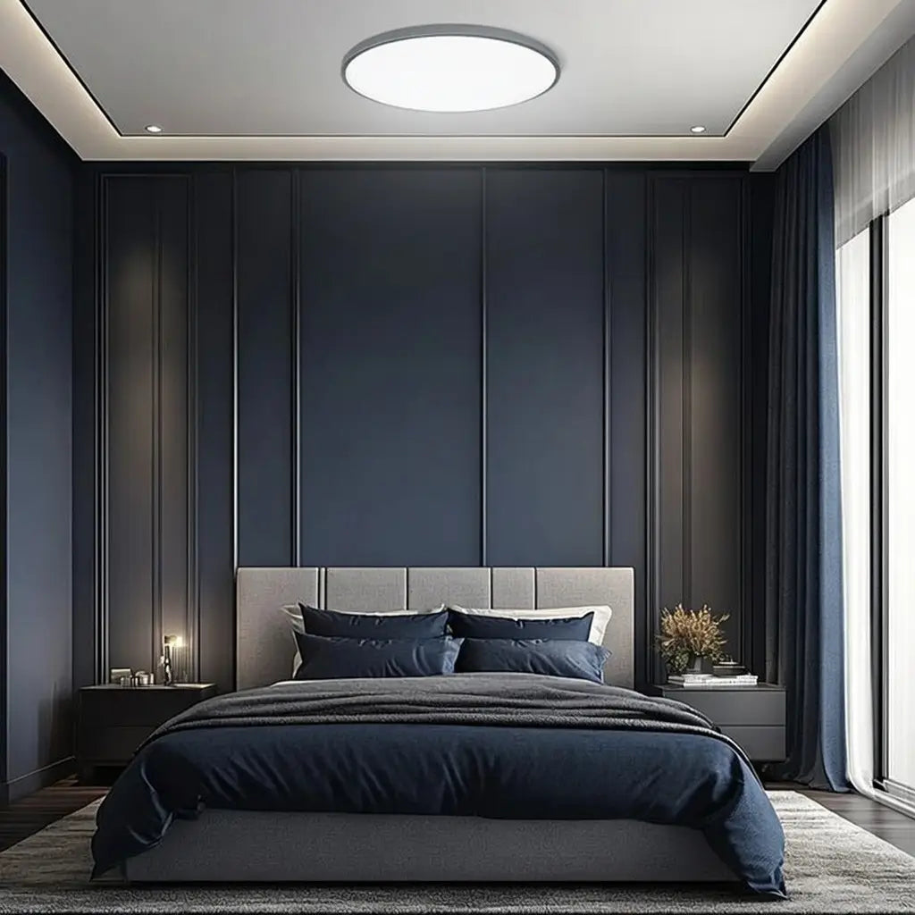 Lucent Modern Slim Round LED Flush Mount Ceiling Light