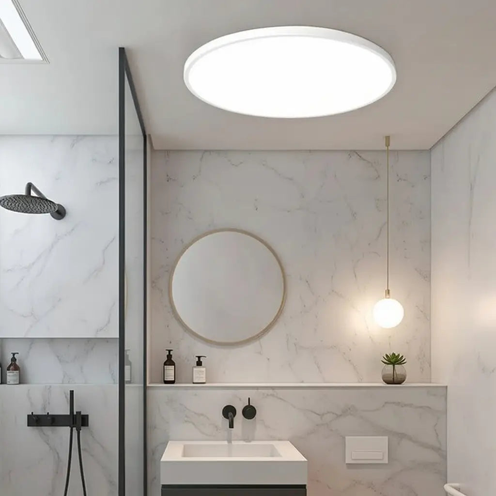 Lucent Modern Slim Round LED Flush Mount Ceiling Light