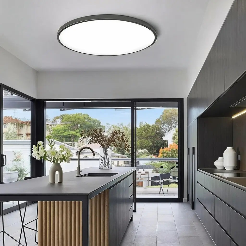 Lucent Modern Slim Round LED Flush Mount Ceiling Light