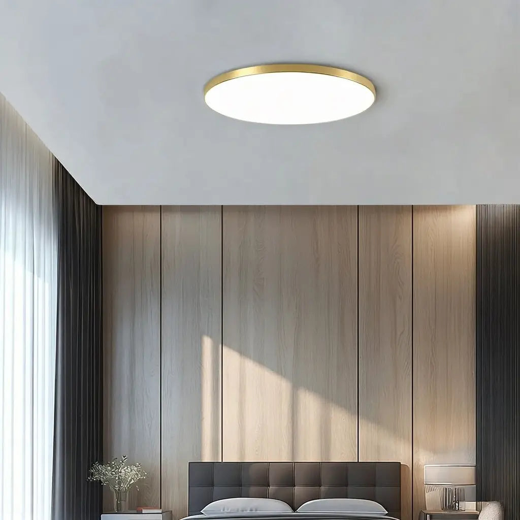 Lucent Modern Slim Round LED Flush Mount Ceiling Light