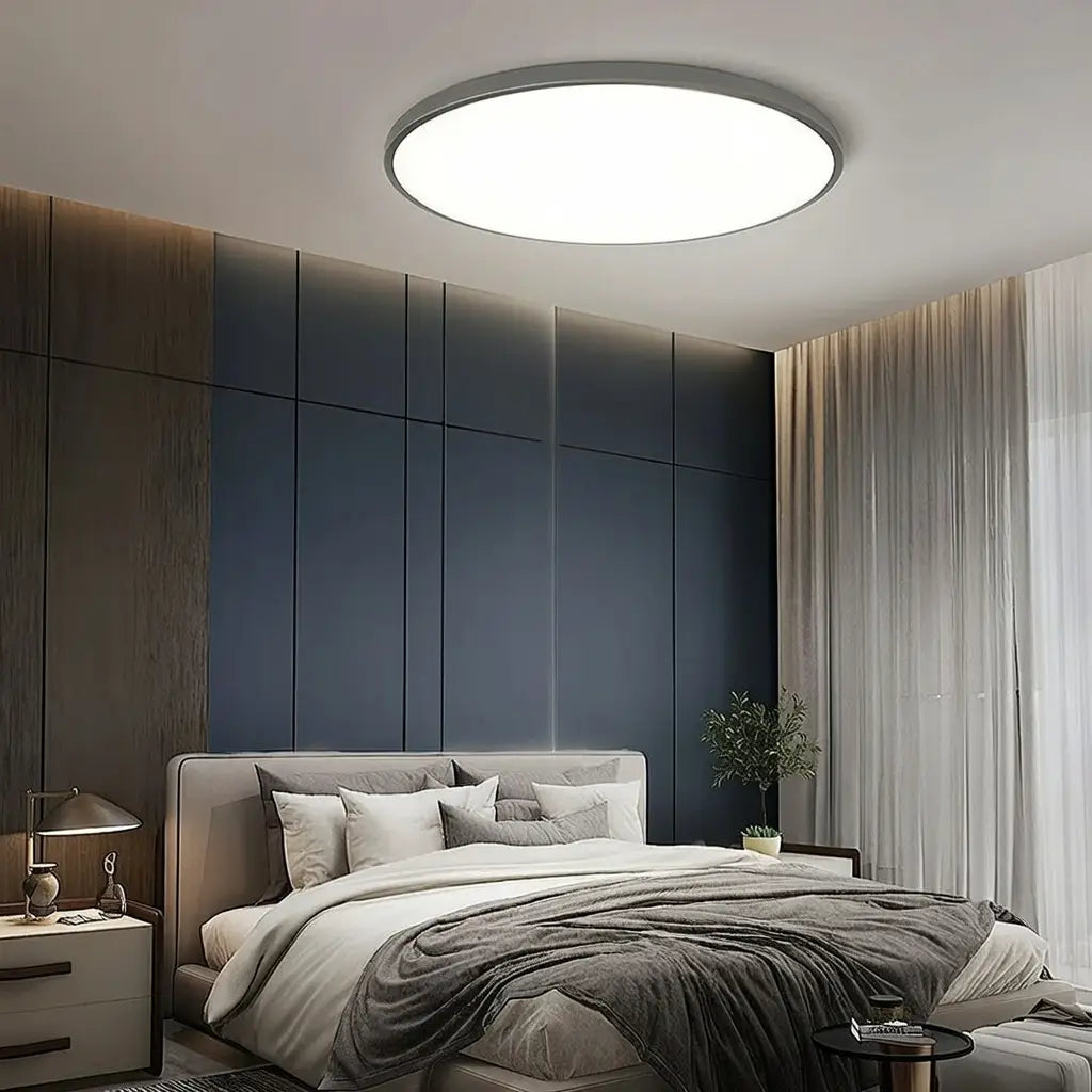 Lucent Modern Slim Round LED Flush Mount Ceiling Light