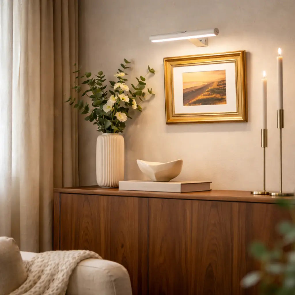 Luma Modern Wireless Rechargeable LED Picture Light