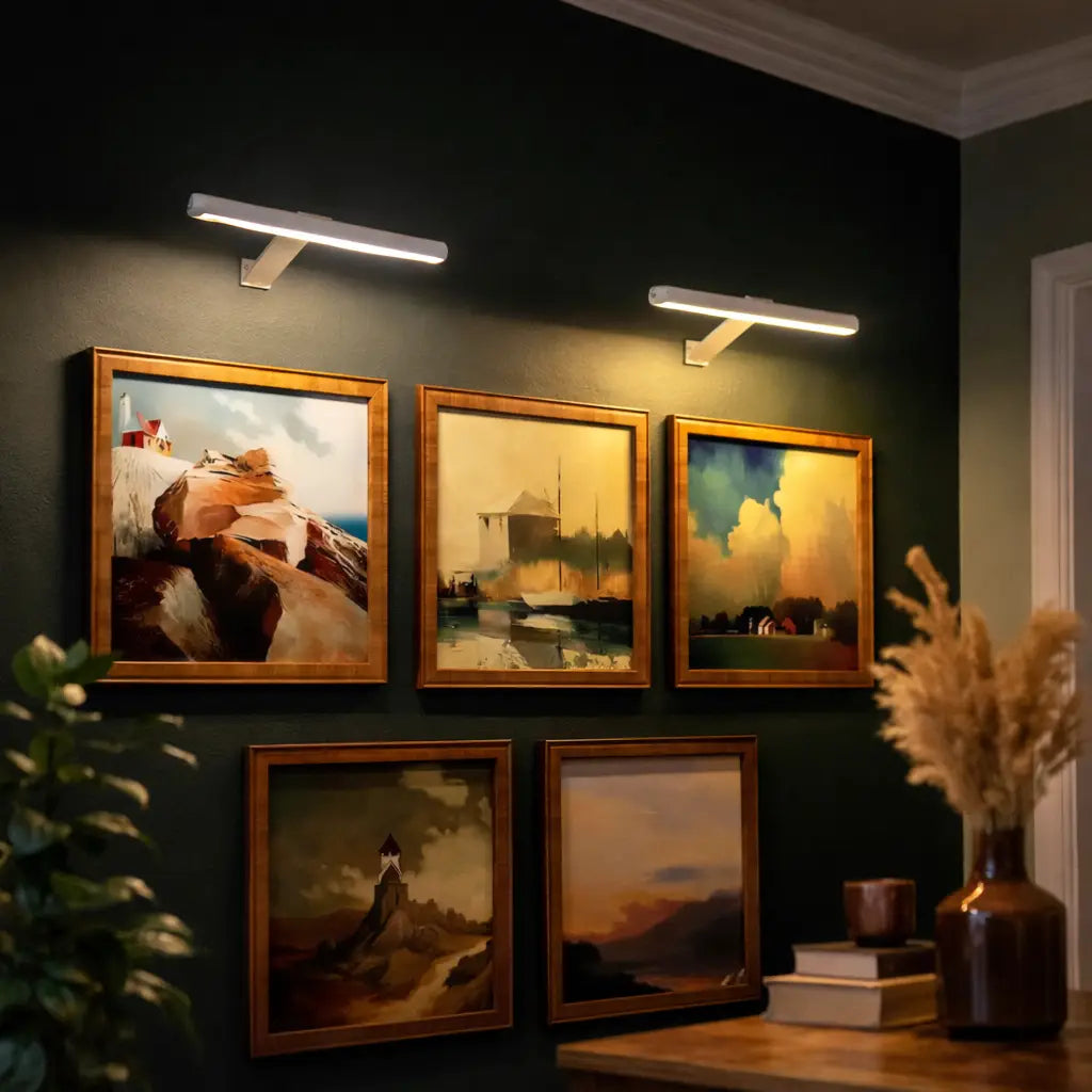 Luma Modern Wireless Rechargeable LED Picture Light