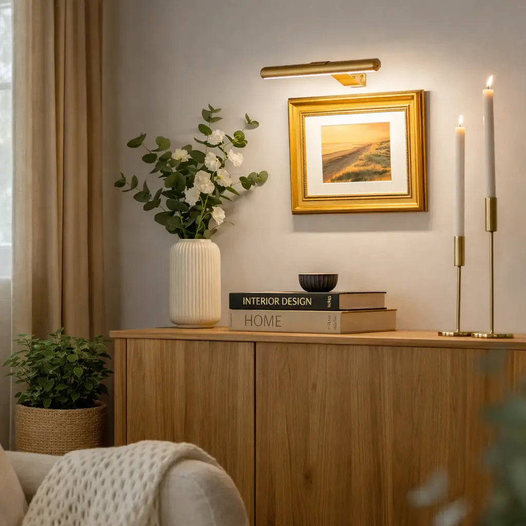 Luma Modern Wireless Rechargeable LED Picture Light