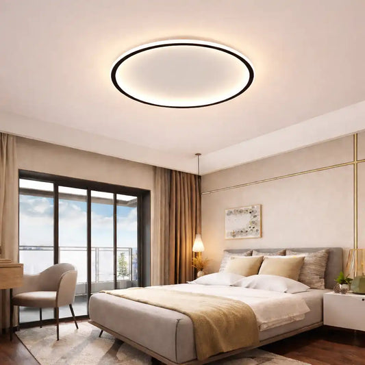 Lunara Scandinavian Round Ceiling Light