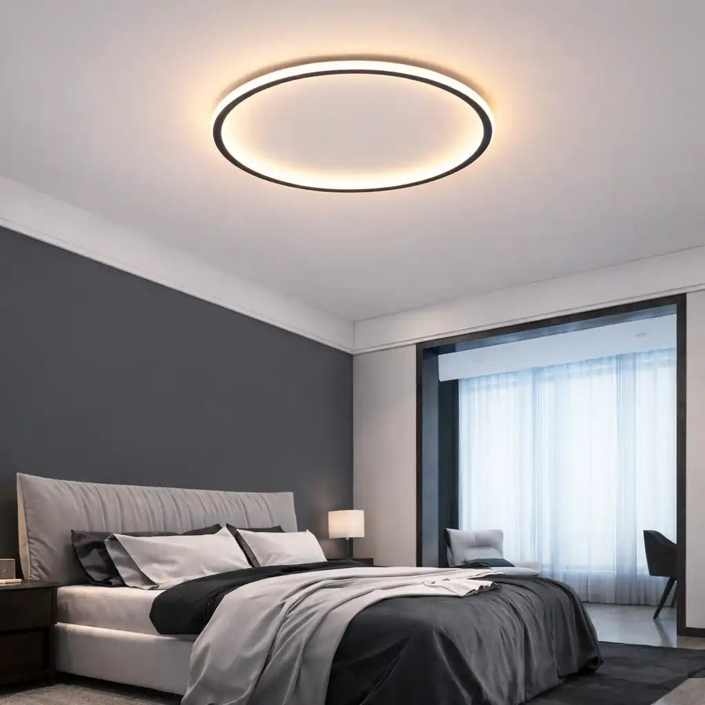 Lunara Scandinavian Round Ceiling Light