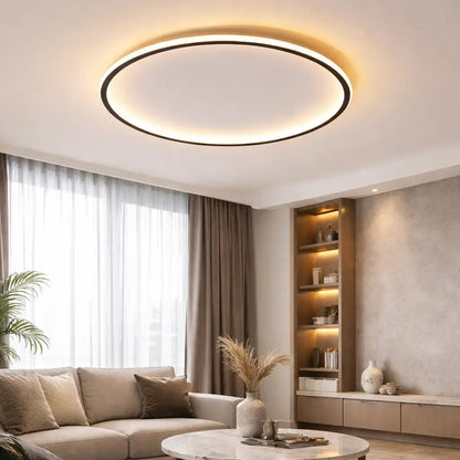 Lunara Scandinavian Round Ceiling Light