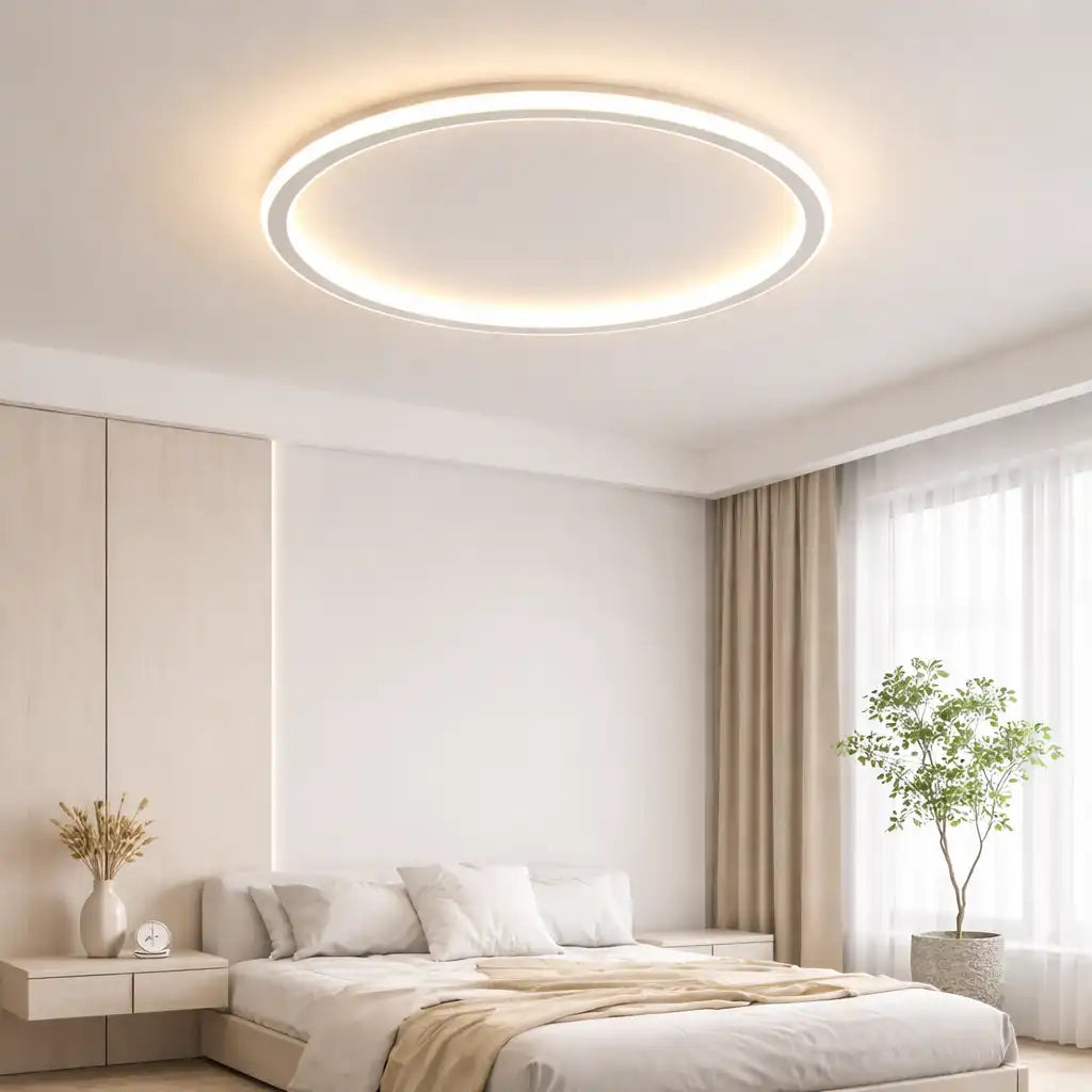 Lunara Scandinavian Round Ceiling Light