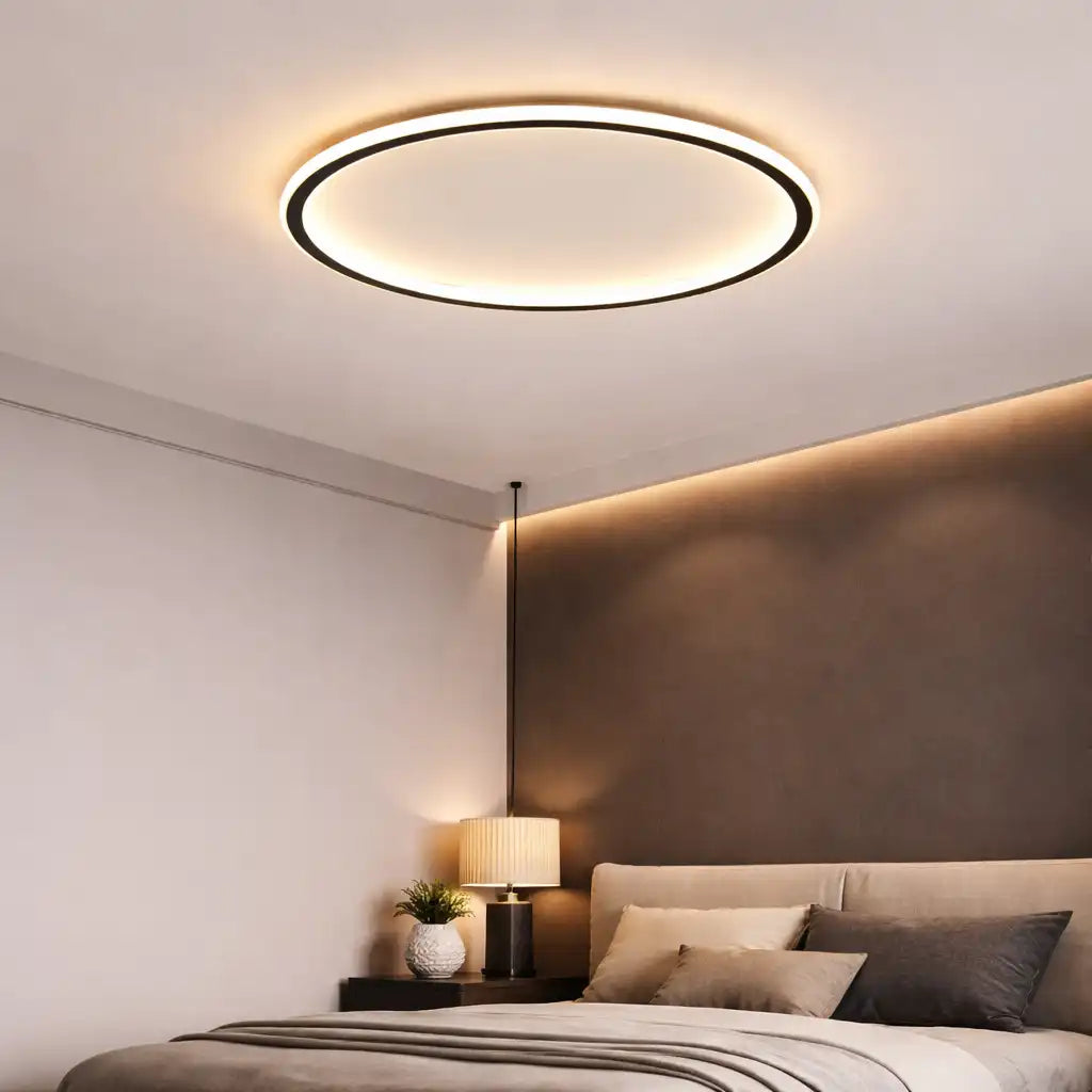 Lunara Scandinavian Round Ceiling Light