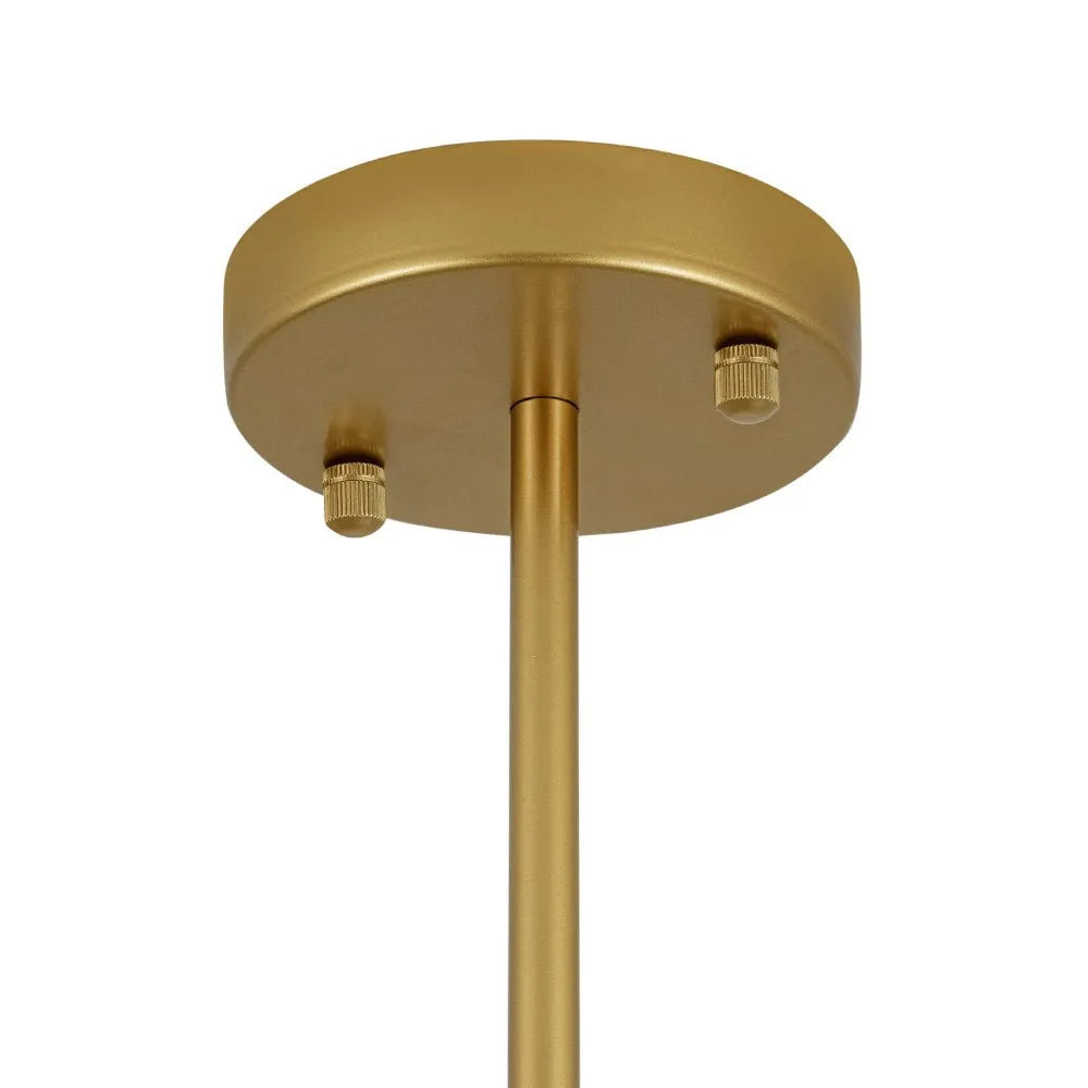Elara Mid-Century 8-Light Sputnik Semi-Flush Ceiling Light