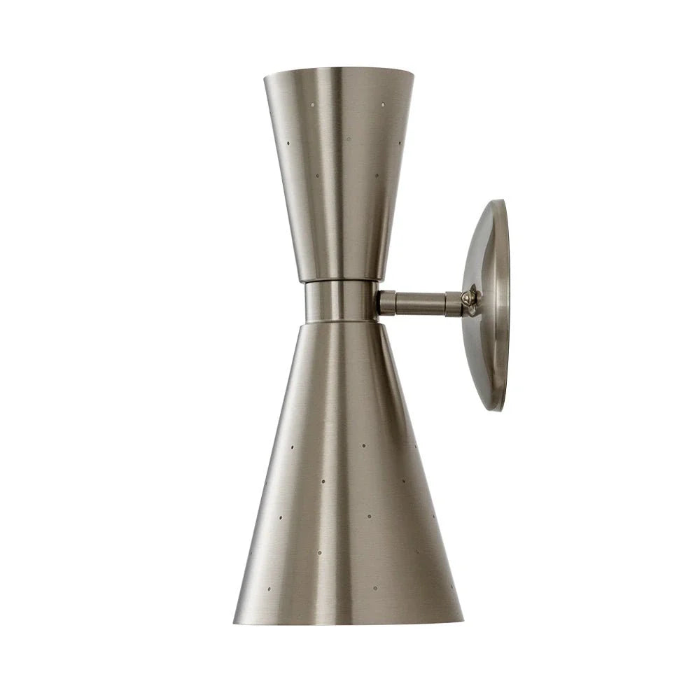 Priya Mid-Century Starry Hourglass Up & Down Wall Light