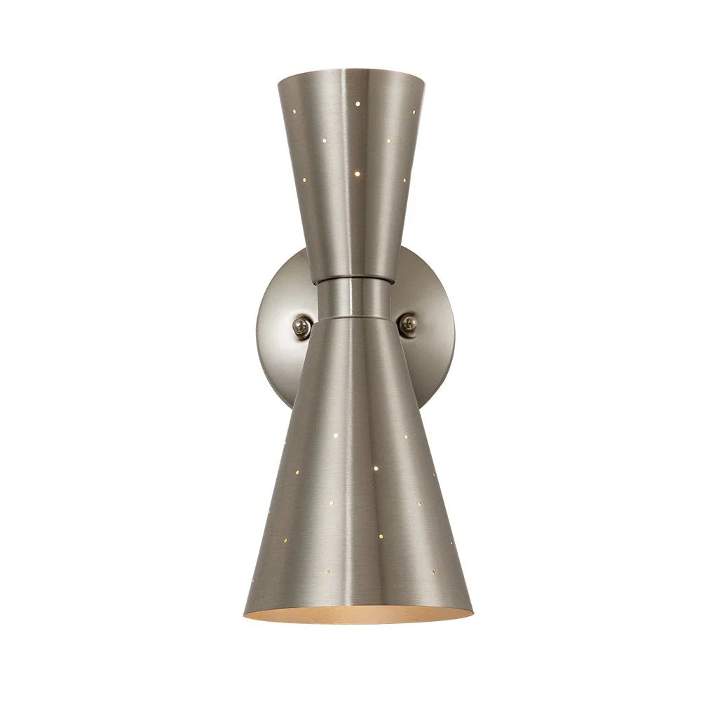 Priya Mid-Century Starry Hourglass Up & Down Wall Light