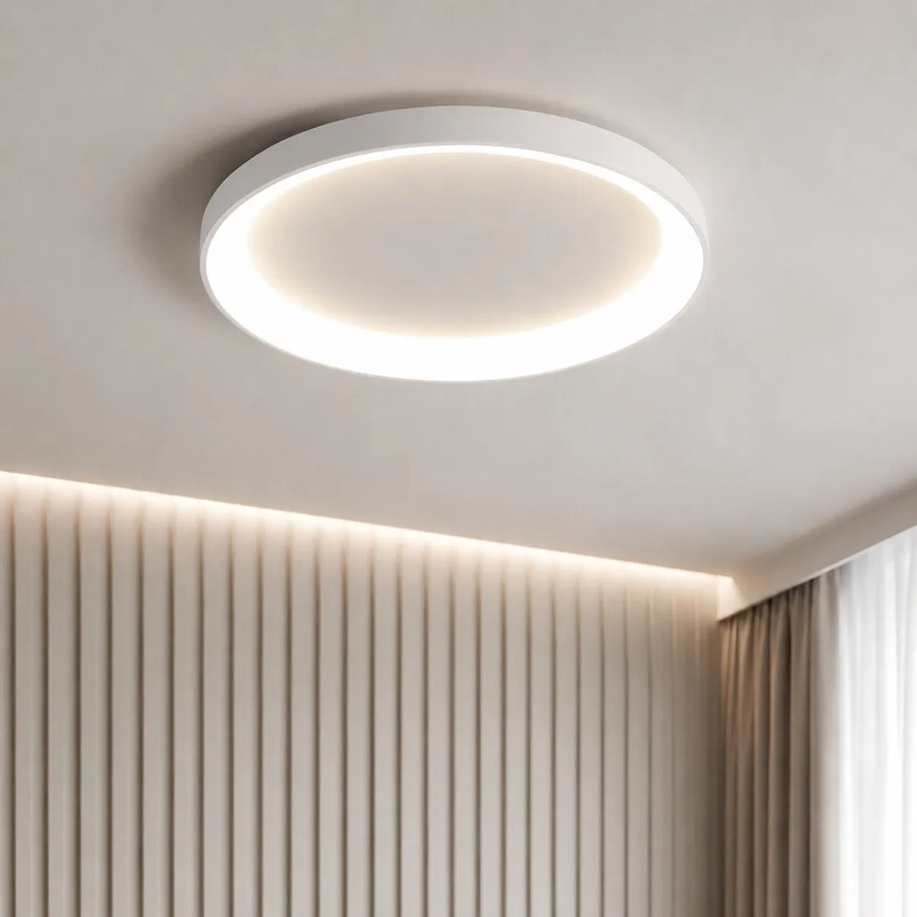 Frey Minimalist Layered Ring LED Flush Mount Ceiling Light