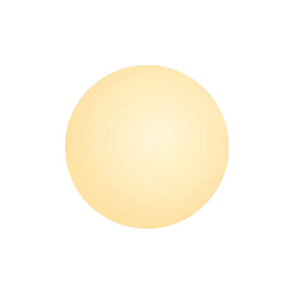 Whitney Minimal Round Glass Wall Light