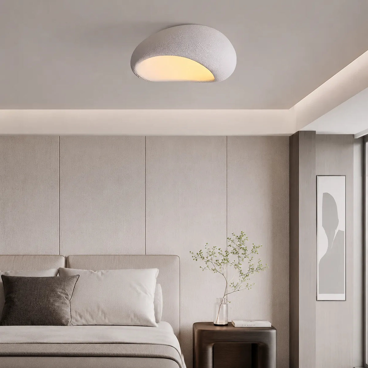 Oswin Wabi-Sabi Organic LED Ceiling Light