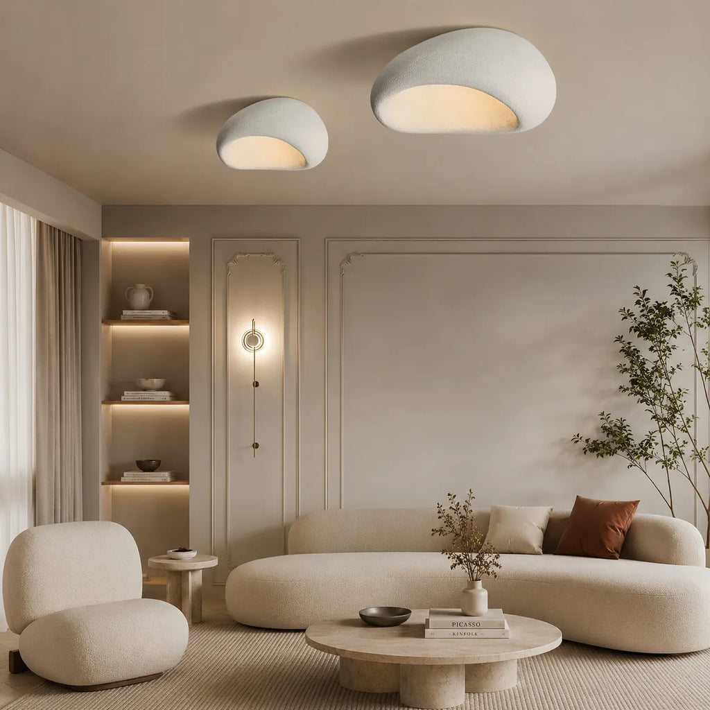 Oswin Wabi-Sabi Organic LED Ceiling Light