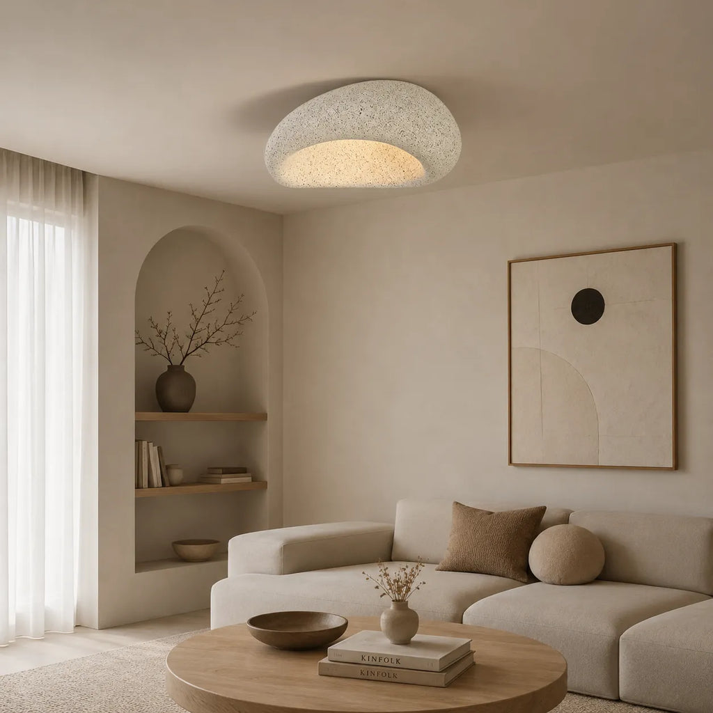 Oswin Wabi-Sabi Organic LED Ceiling Light