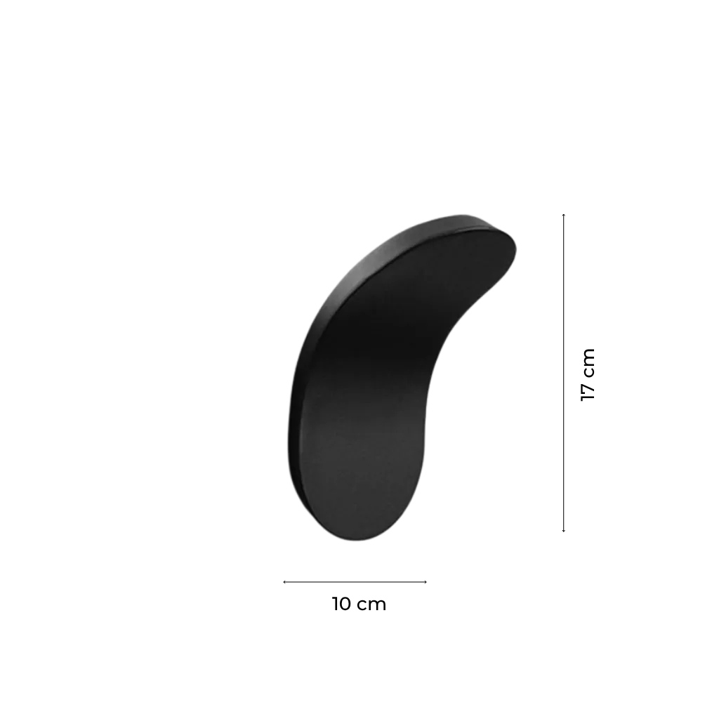 Minimalist Curved Led Wall Sconce Bedside
