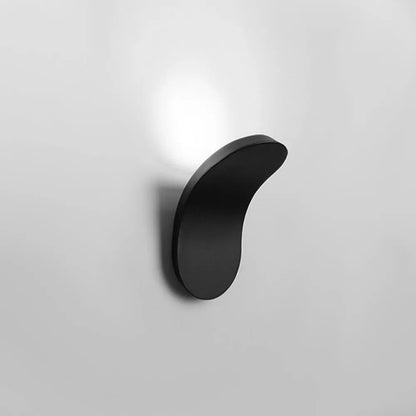 Minimalist Curved Led Wall Sconce Bedside