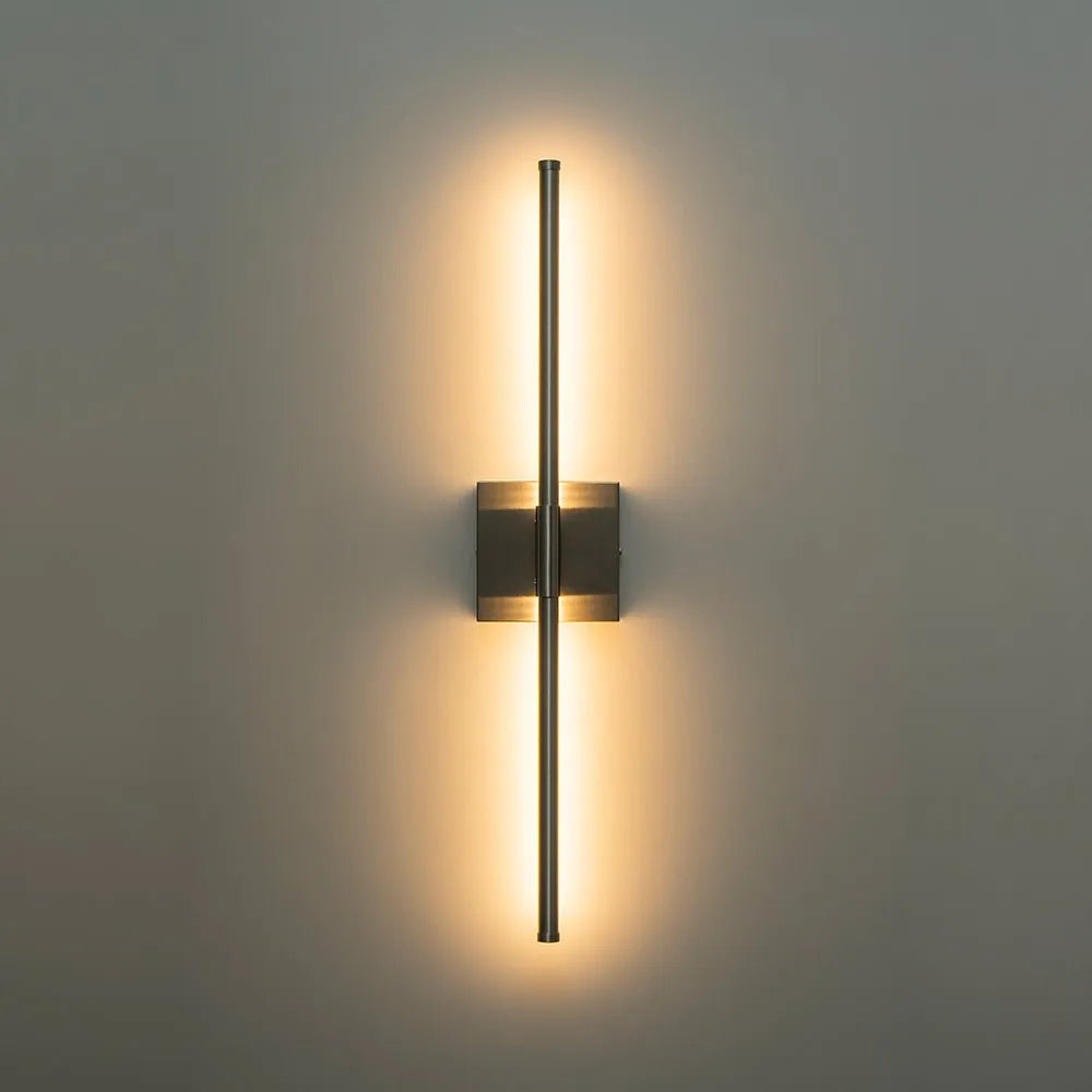 Nevin Minimalist Linear IP44 LED Wall Light