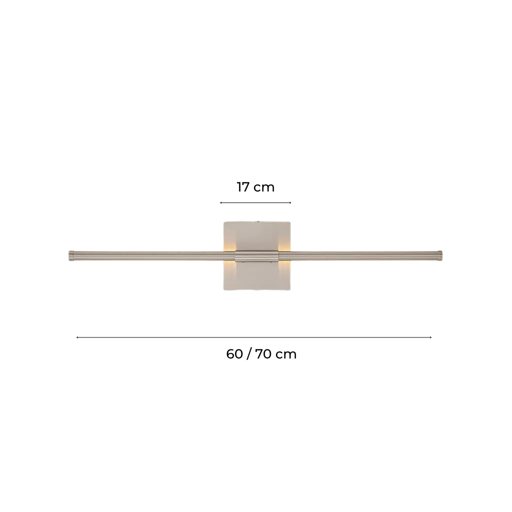 Minimalist Horizontal Bar Wall Sconce