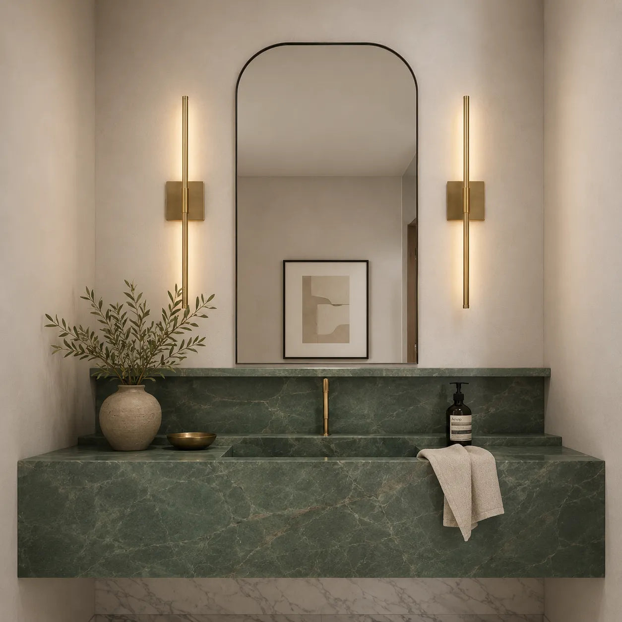 Minimalist Horizontal Bar Wall Sconce