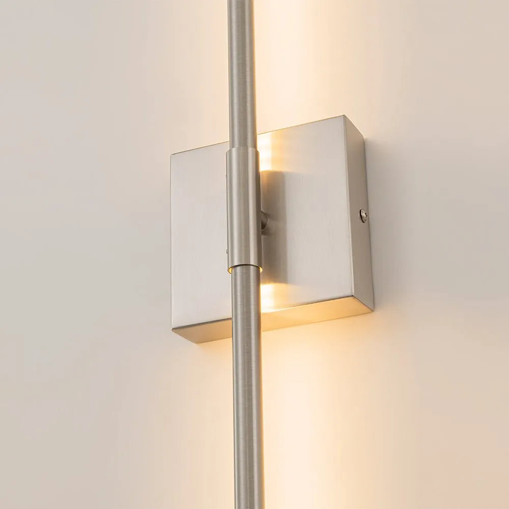 Nevin Minimalist Linear IP44 LED Wall Light