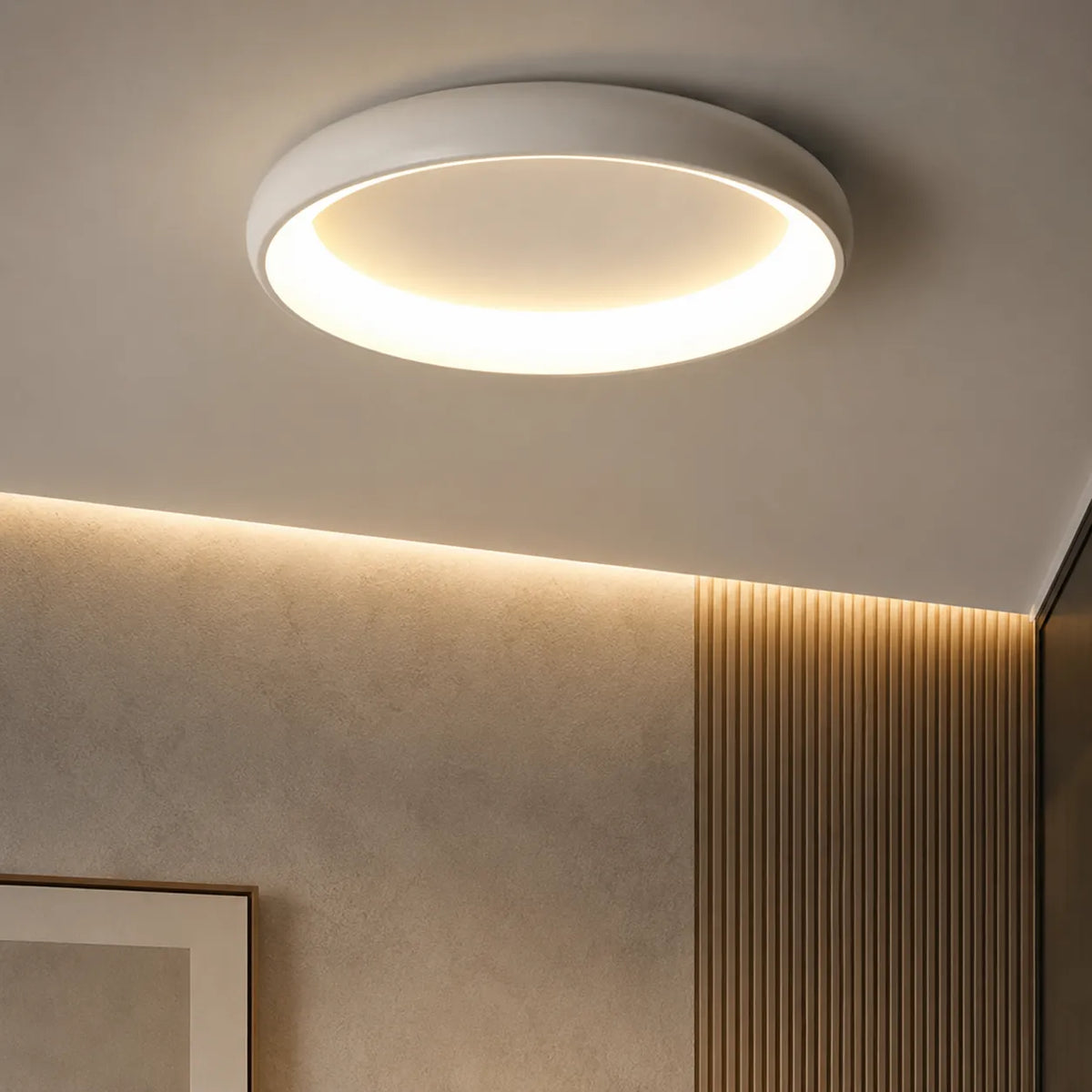 Pavel Minimalist Round Integrated LED Ceiling Light