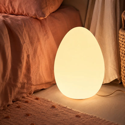 Minimalist Sculptural Egg Floor Lamp