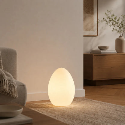 Minimalist Sculptural Egg Floor Lamp