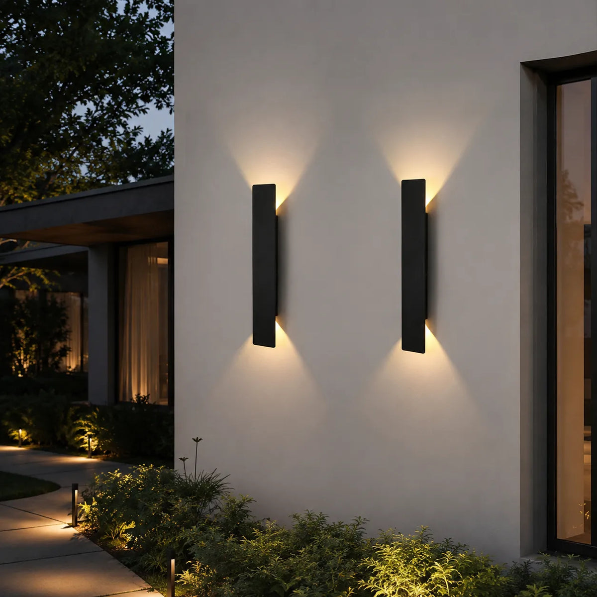 Linden Minimalist Aluminium IP65 LED Outdoor Wall Light