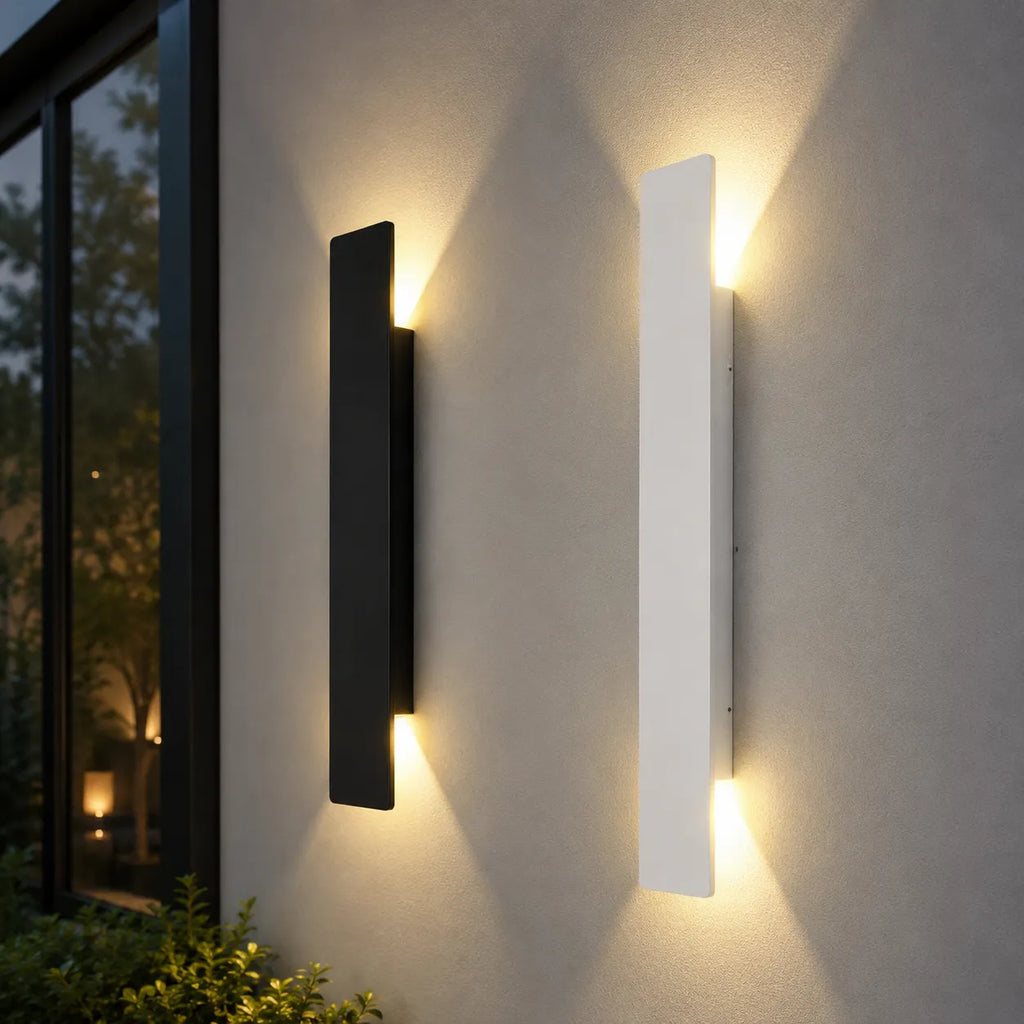 Linden Minimalist Aluminium IP65 LED Outdoor Wall Light