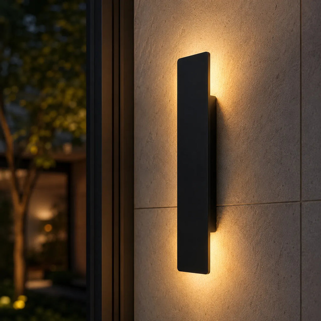 Linden Minimalist Aluminium IP65 LED Outdoor Wall Light