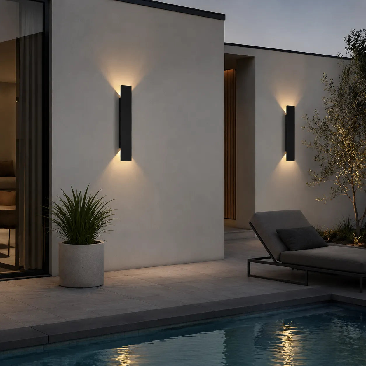 Minimalist Waterproof Outdoor Wall Light