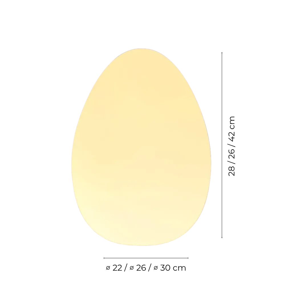 Minimalist Sculptural Egg Floor Lamp