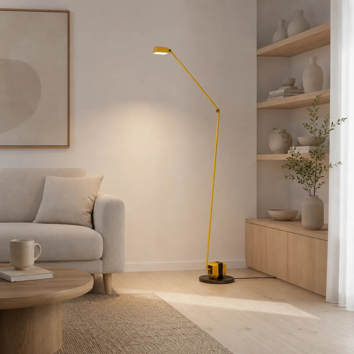 Avaara Modern Adjustable Integrated LED Floor Lamp