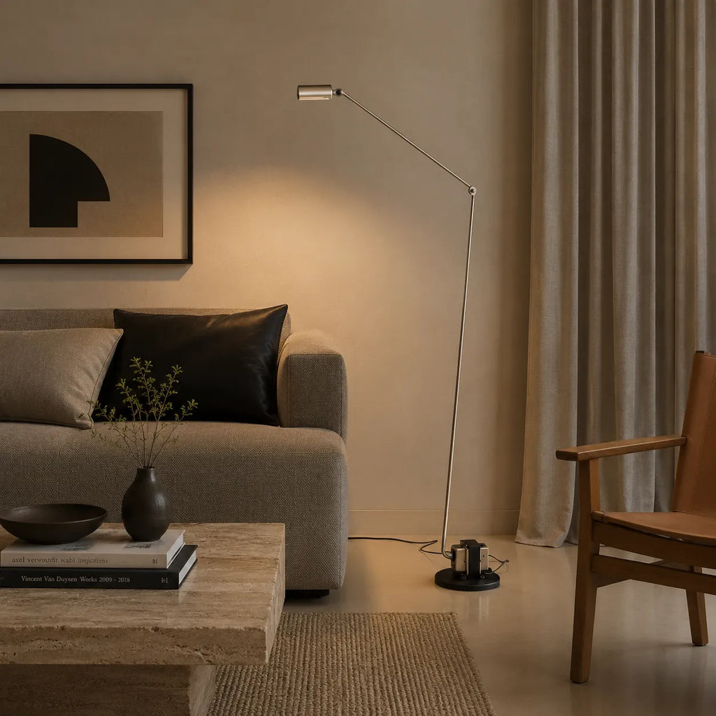 Avaara Modern Adjustable Integrated LED Floor Lamp