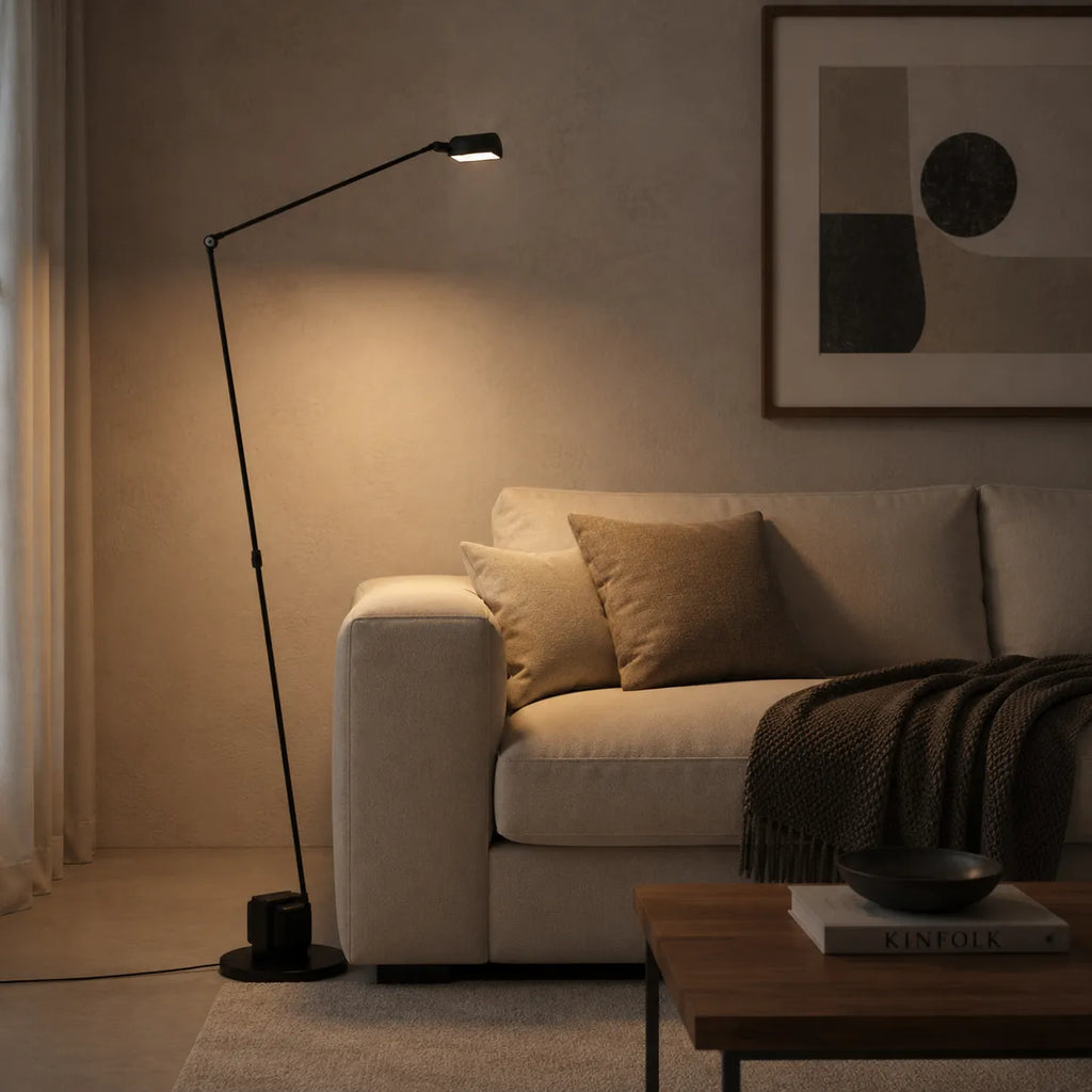 Avaara Modern Adjustable Integrated LED Floor Lamp