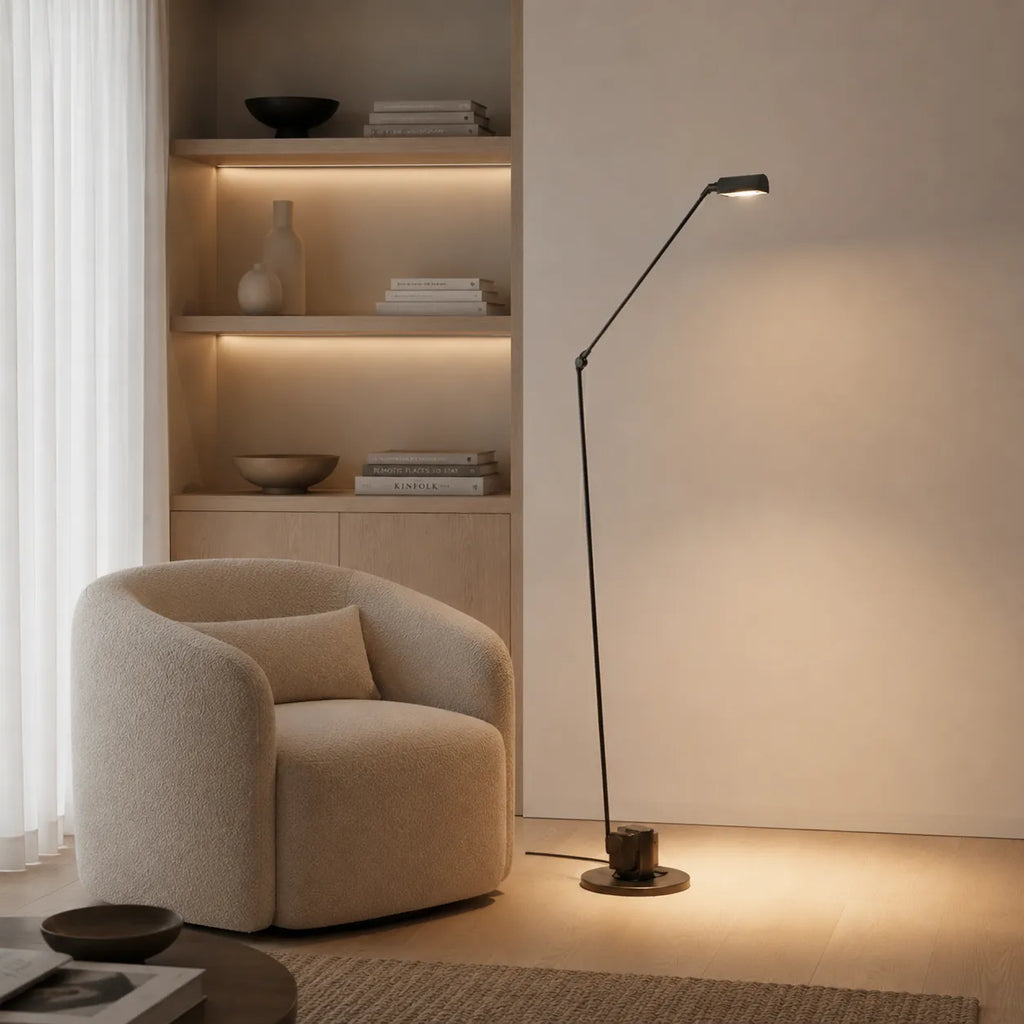 Avaara Modern Adjustable Integrated LED Floor Lamp
