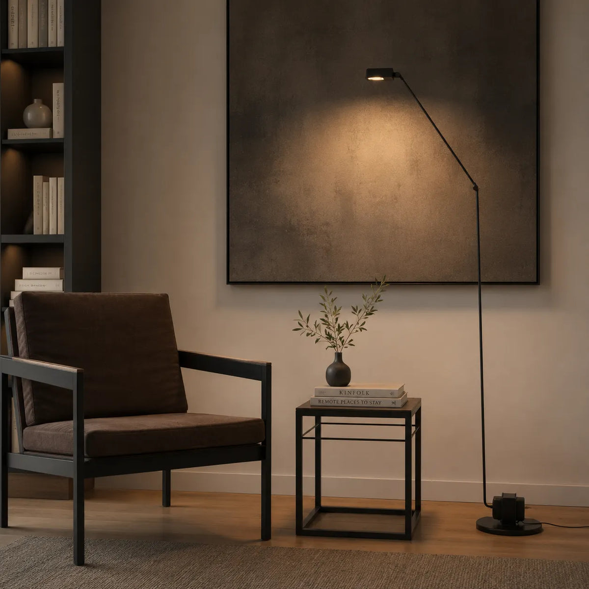Avaara Modern Adjustable Integrated LED Floor Lamp