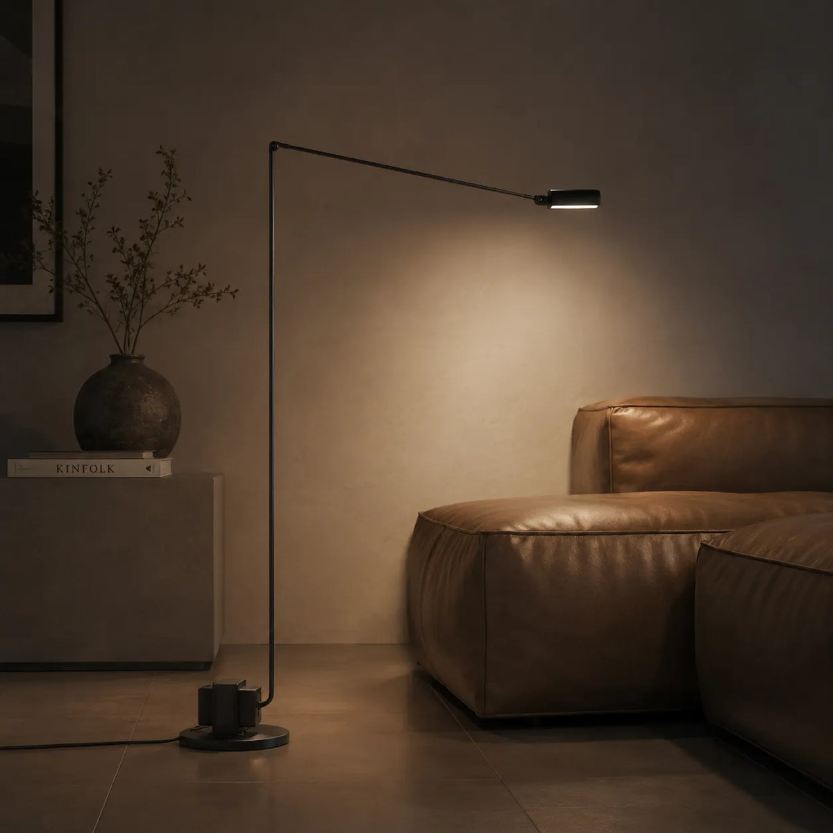 Avaara Modern Adjustable Integrated LED Floor Lamp