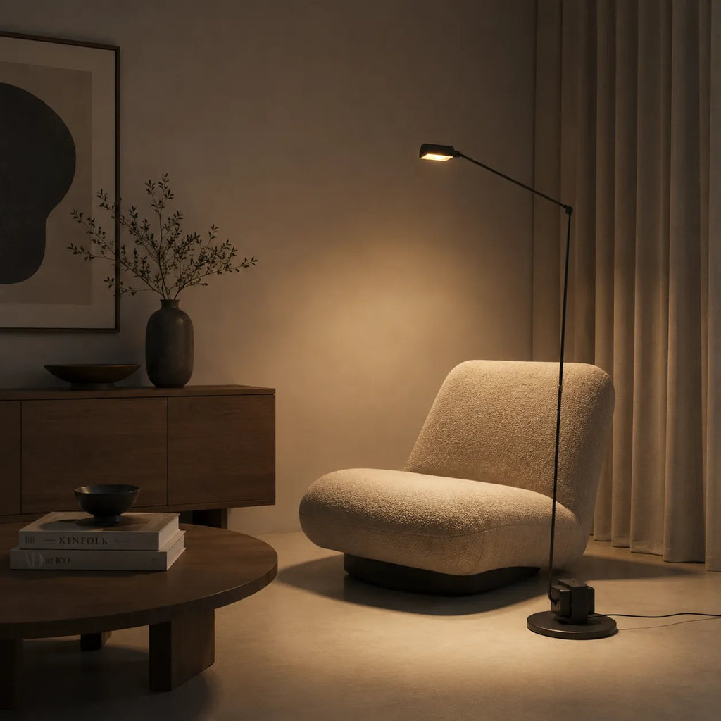 Avaara Modern Adjustable Integrated LED Floor Lamp