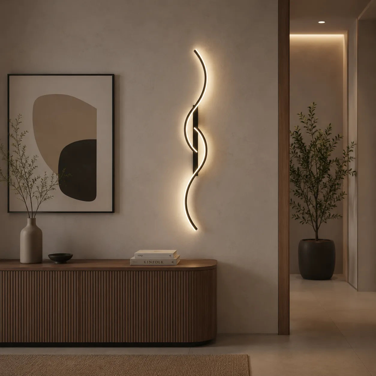 Modern Aluminum LED Wall Sconce Light
