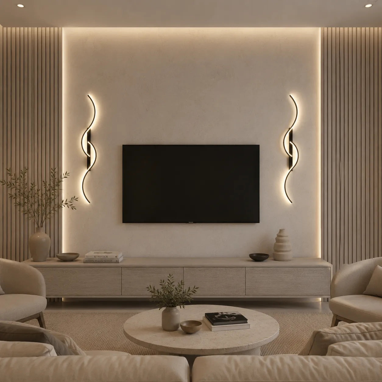 Modern Aluminum LED Wall Sconce Light