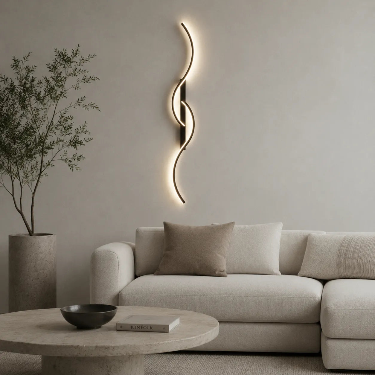 Modern Aluminum LED Wall Sconce Light