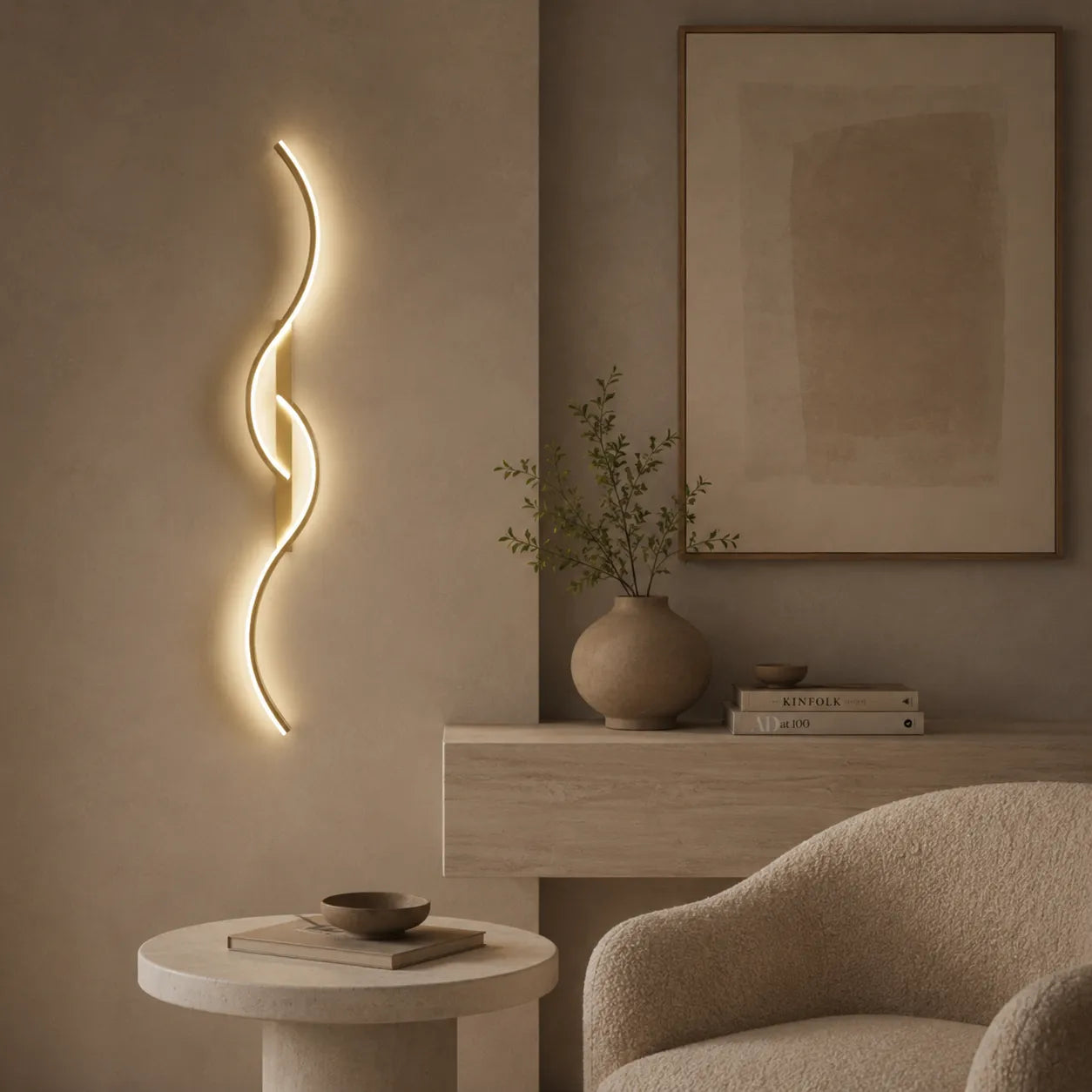 Modern Aluminum LED Wall Sconce Light