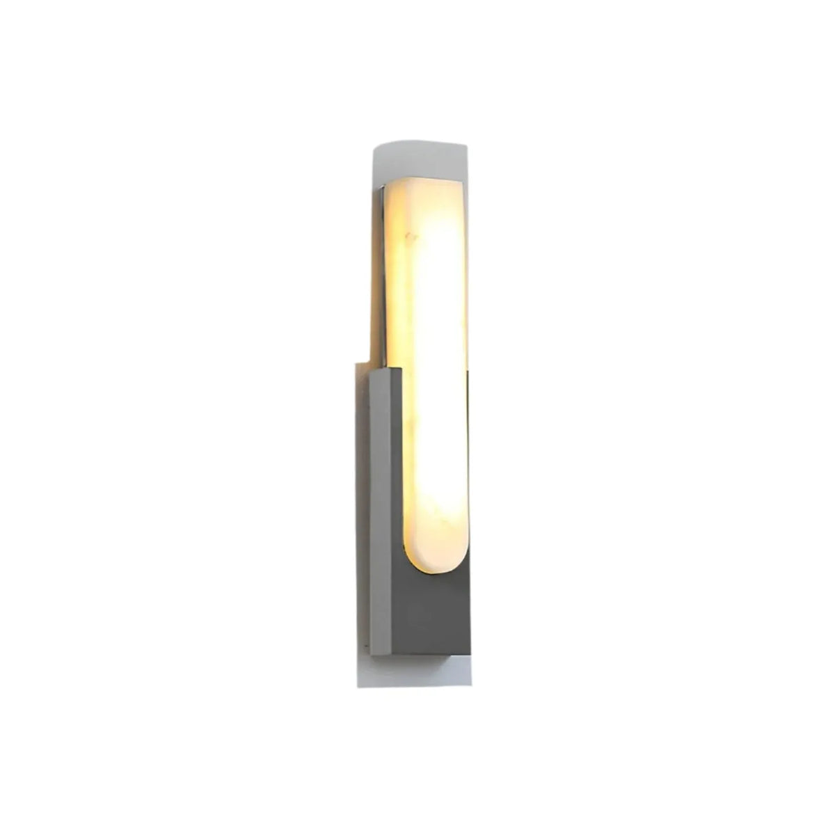 Avalia Modern Artificial Alabaster LED Wall Light
