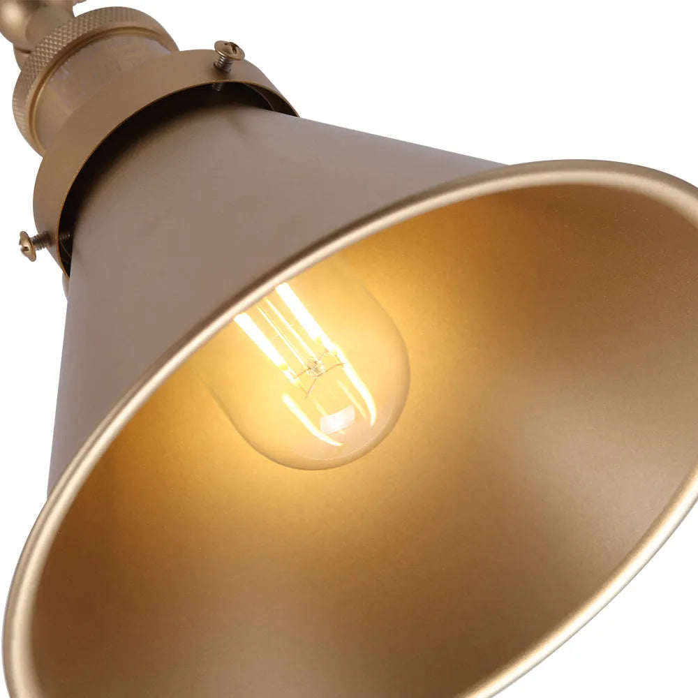 Kaleo Mid-Century Adjustable Swing Arm Wall Light